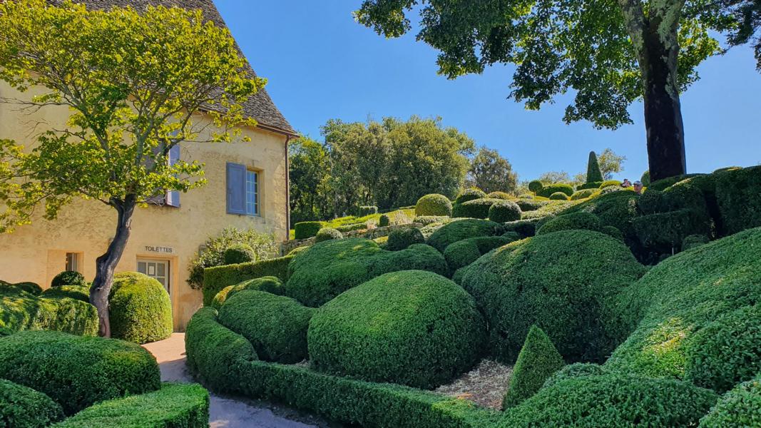 Buchsbaumgärten in Marqueyssac 