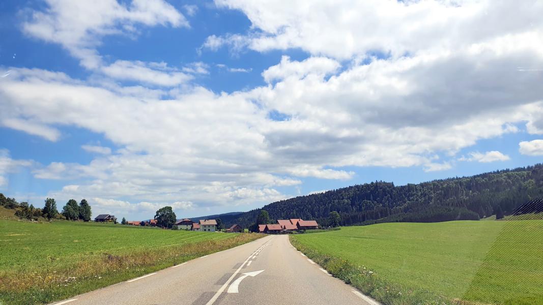 Landschaft im Jura