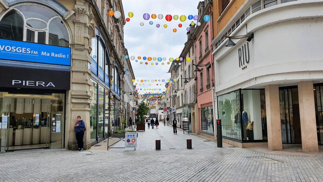 Hauptstraße in Epinal