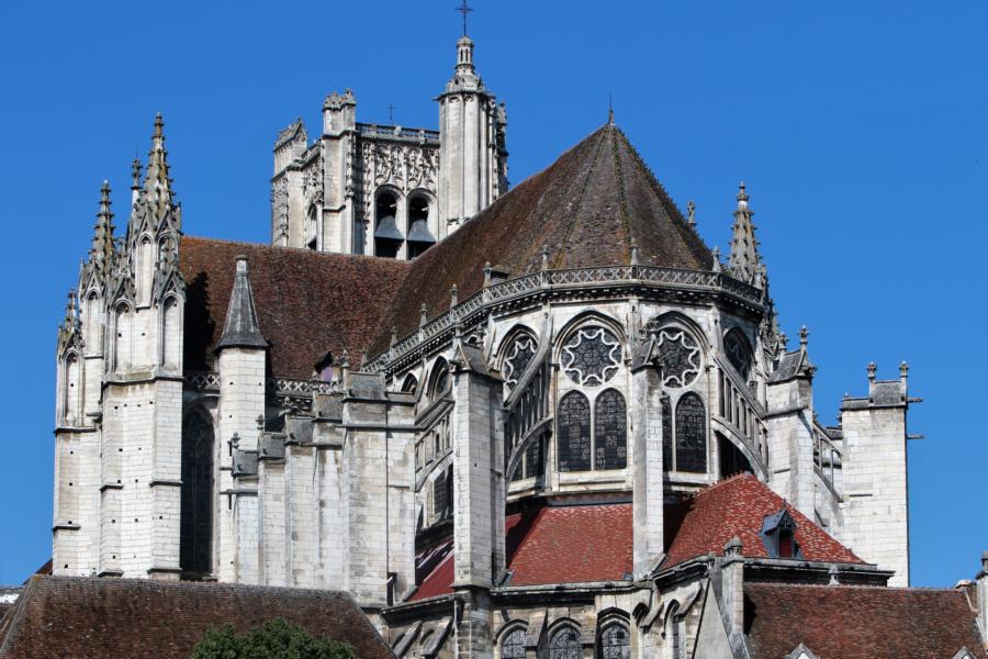 Cathedral St. Etienne in Auxerre 