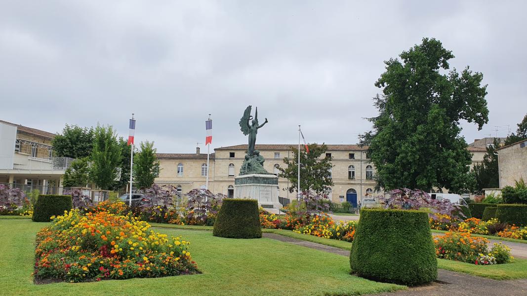 Denkmal in der Stadt Libourne