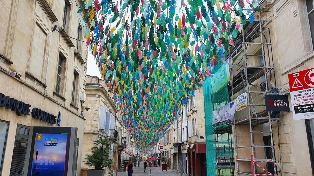 Einkaufsstraße in Libourne