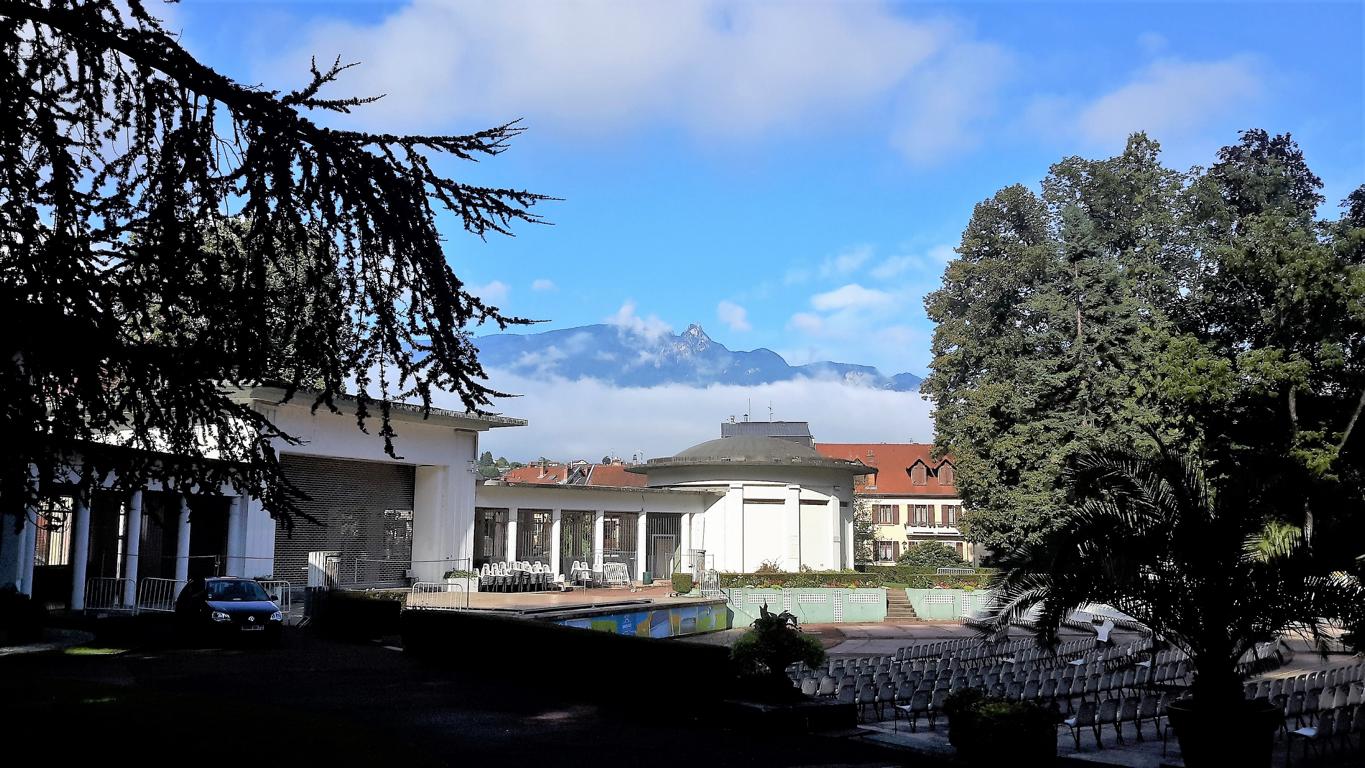 Konzertplatz im Kurpark von Aix les Bains