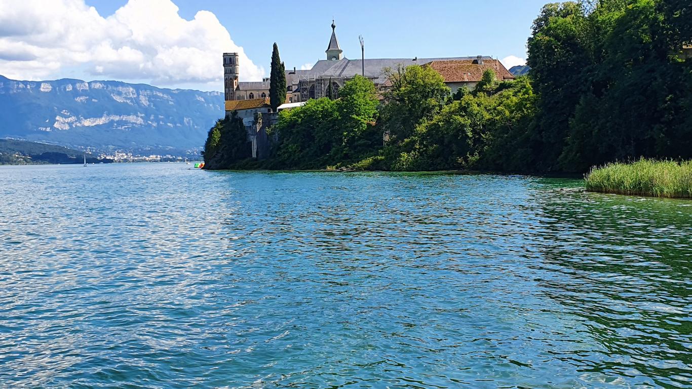 Blick auf Abby Royale de Hautcombe