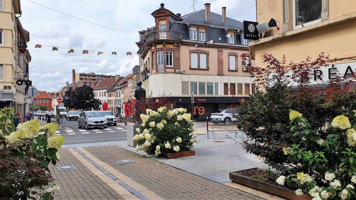 Hauptstraße von Sarrebourg