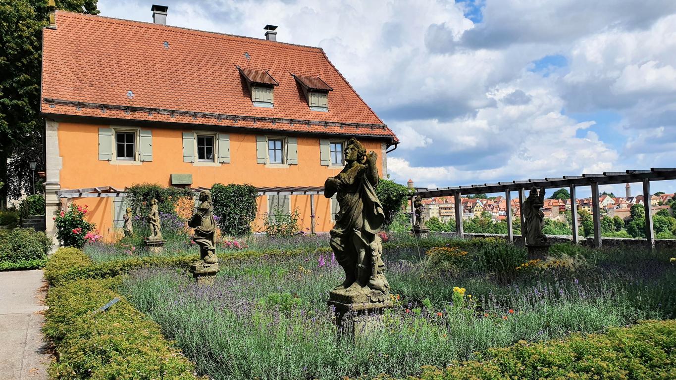 Ehemaliges Gärtnerhaus im Burggarten von Rothenburg