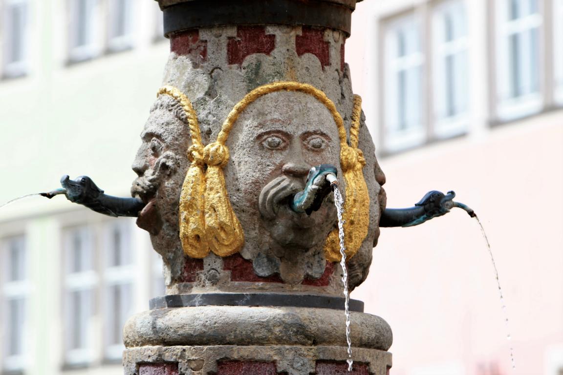 Alter Brunnen in Rothenburg