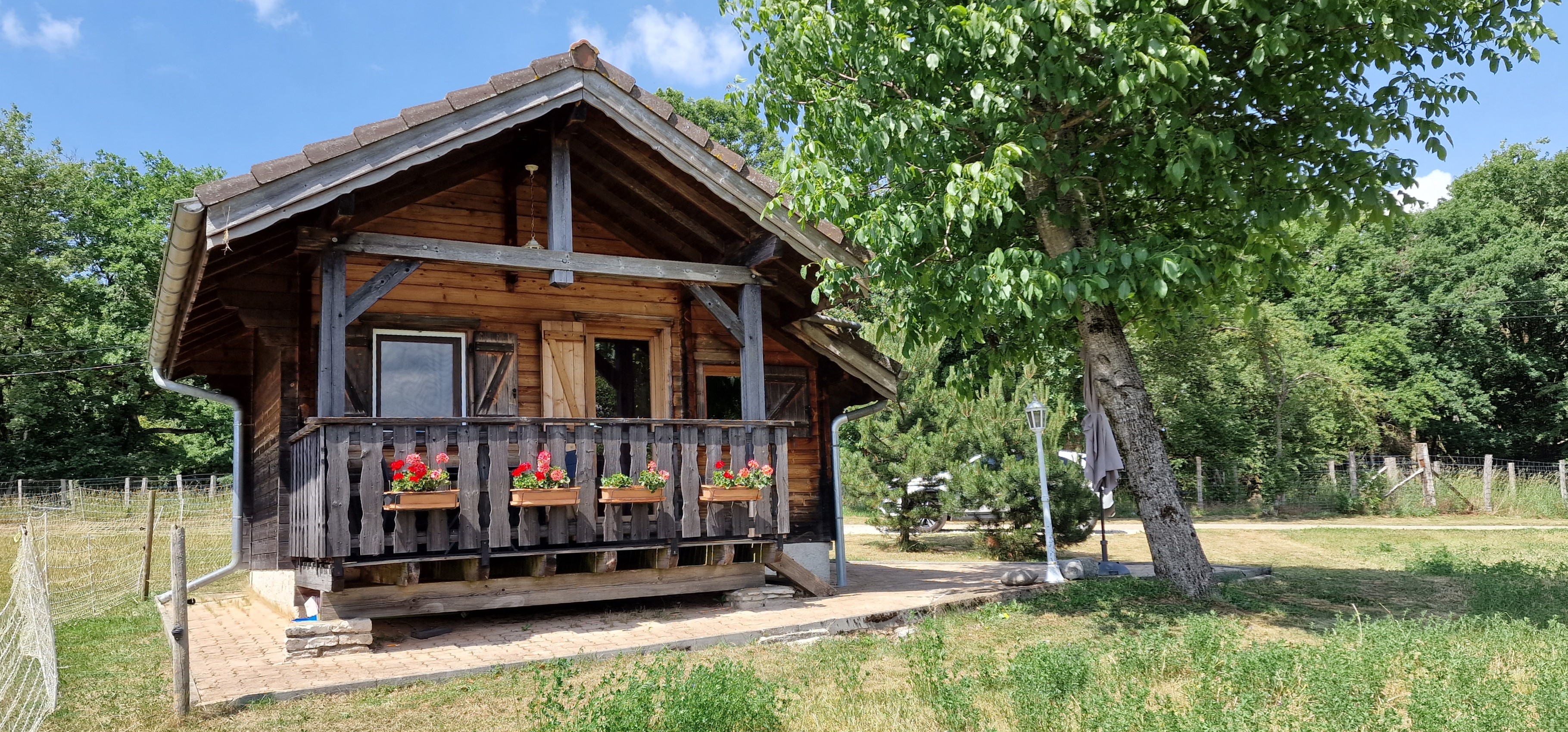 Chalet, in dem wir übernachteten.