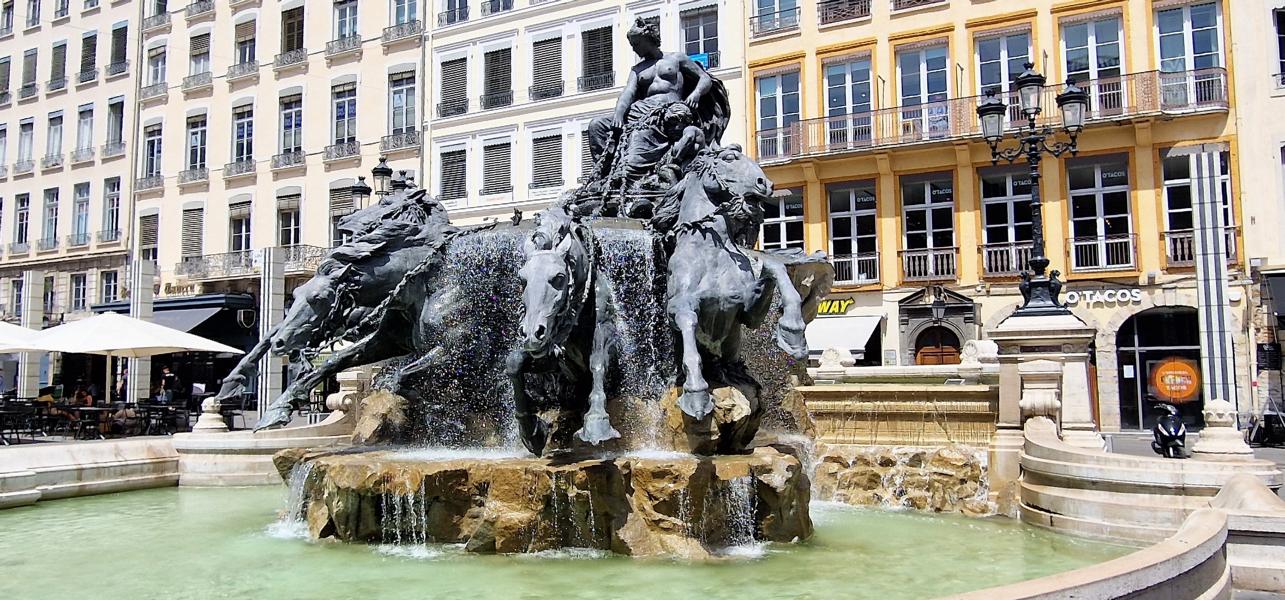 Bartholdibrunnen in Lyon