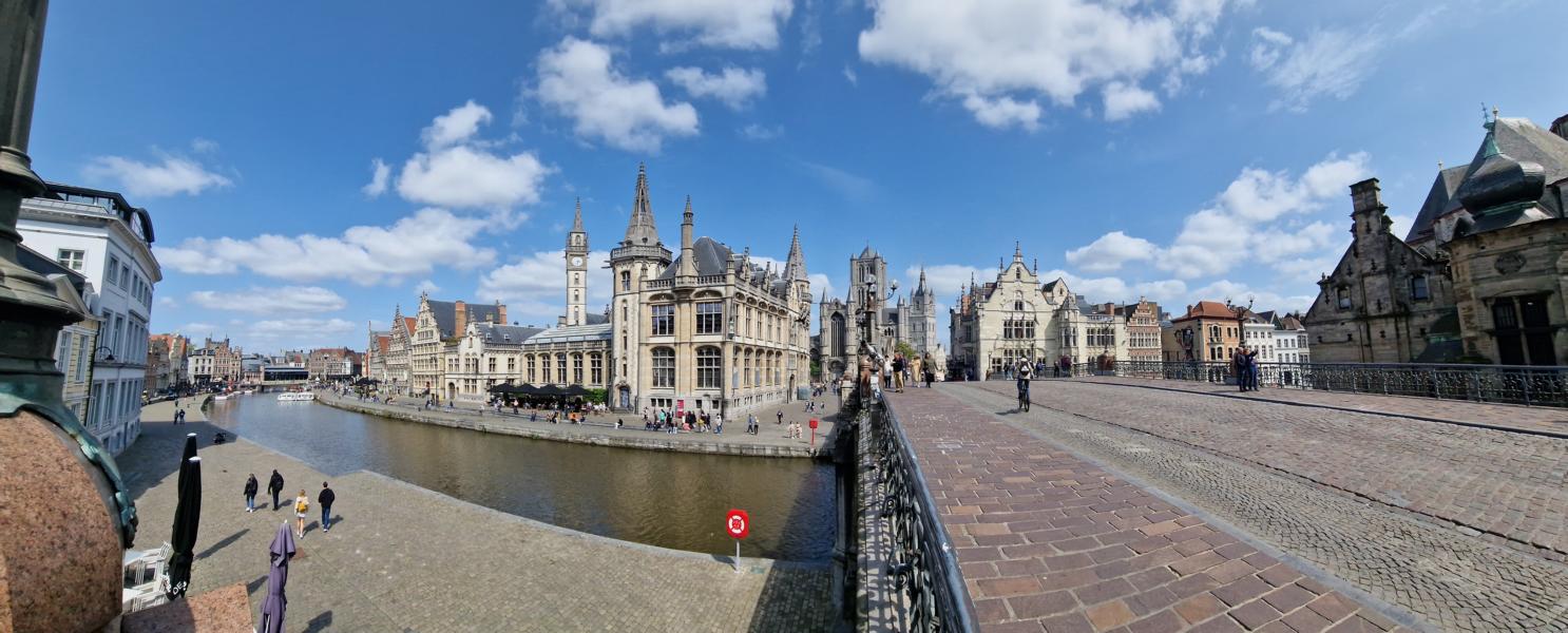 Blick von der St. Michael-Brücke