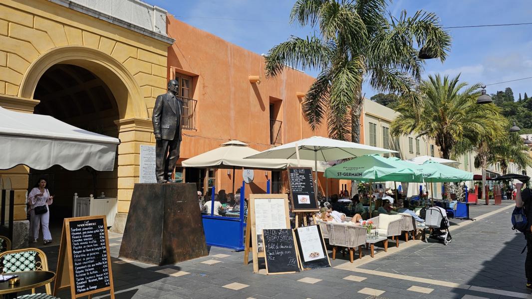 Gastronomie in der Altstadt von Nizza