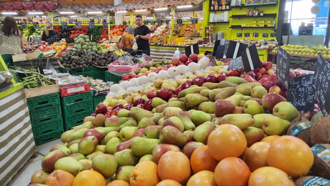 Wochenmarkt in der Nähe von Bandol