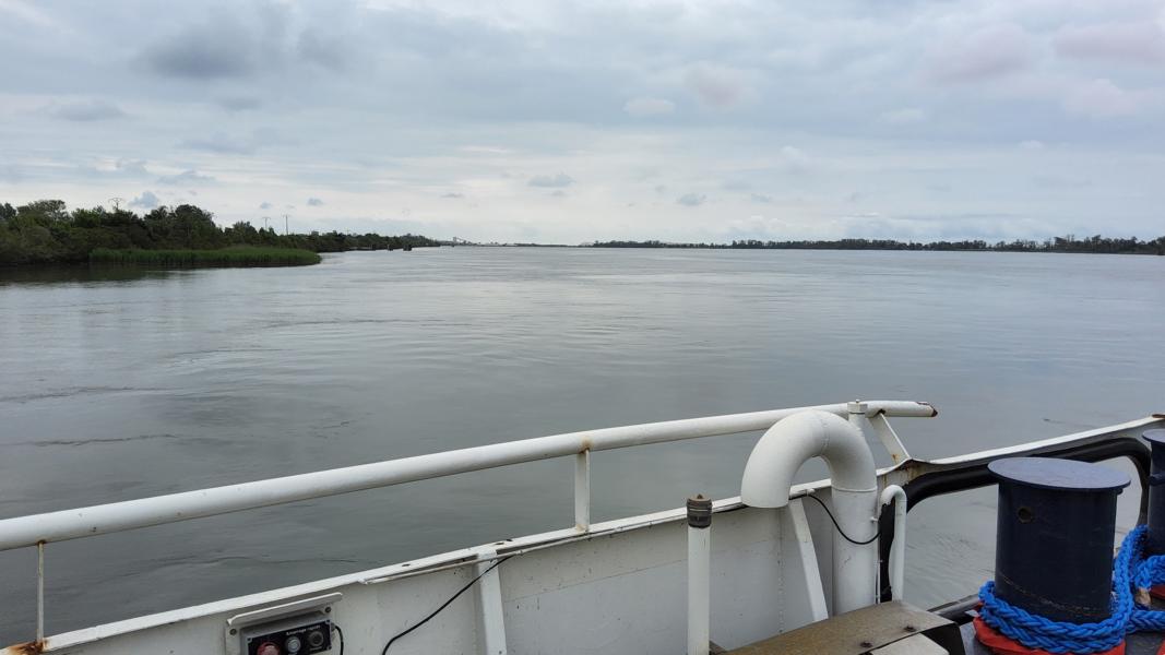 Fährüberfahrt auf der Rhone