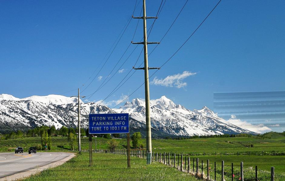 Dabei tangierten wir die Ausläufer des Teton-Nationalparks.