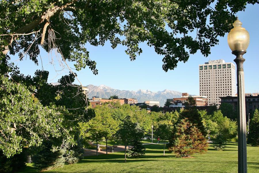 Salt Lake City ist eine sehr saubere Stadt und hat wunderschöne Grünanlagen und Parks.