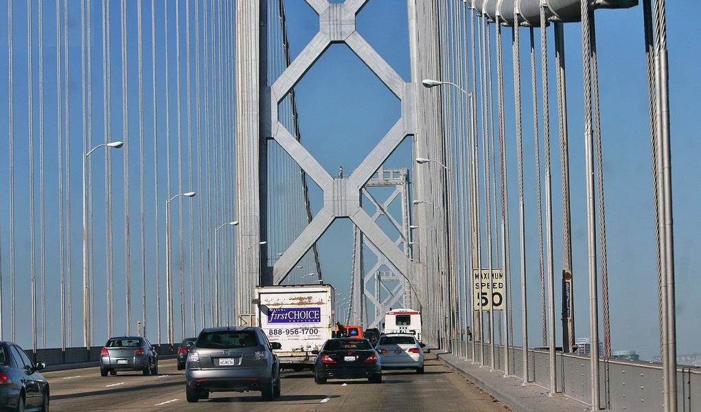 Rückfahrt von Oakland nach San Francisco.