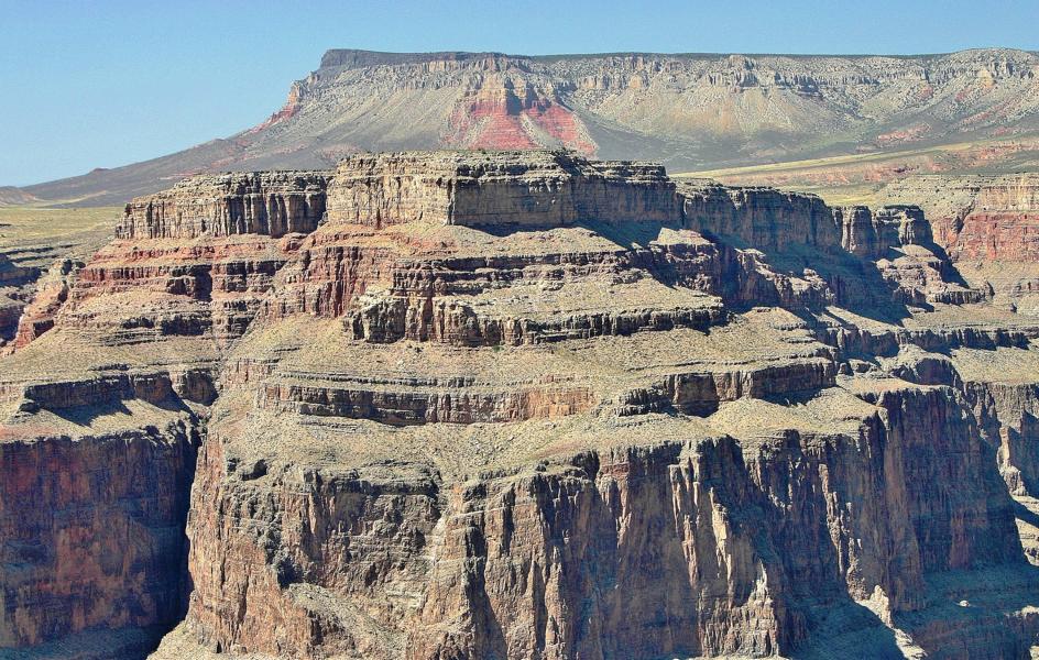 Das Ergebnis von Wind, Wasser und Temperatur wird hier deutlich ersichtlich.