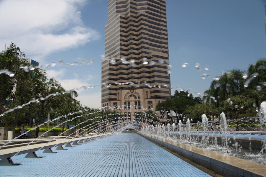 In der Nähe der Petronas Twin Towers befindet sich diese Parkanlage.