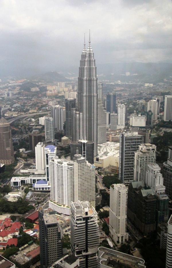 Blick auf die Petronas Towers.