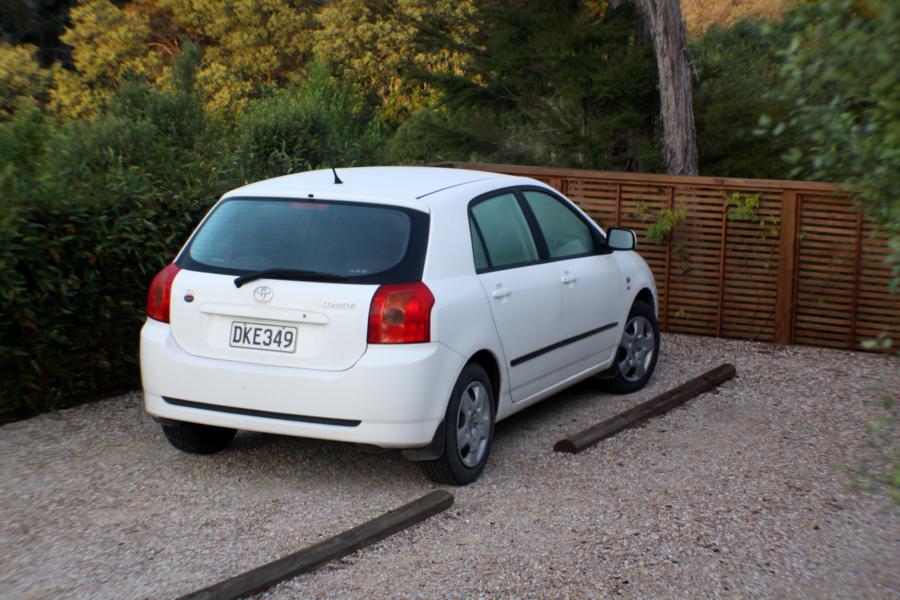 Das war unser zweiter Leihwagen, den wir gleich nach Ankunft in Picton unbürokratisch in Empfang nahmen. Er ließ uns auf der gesamten Fahrt auf der Südinsel nicht in Stich und hatte zudem einen geringen Benzinverbrauch.