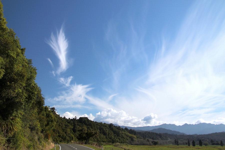 Auf dem Weg nach Reefton.