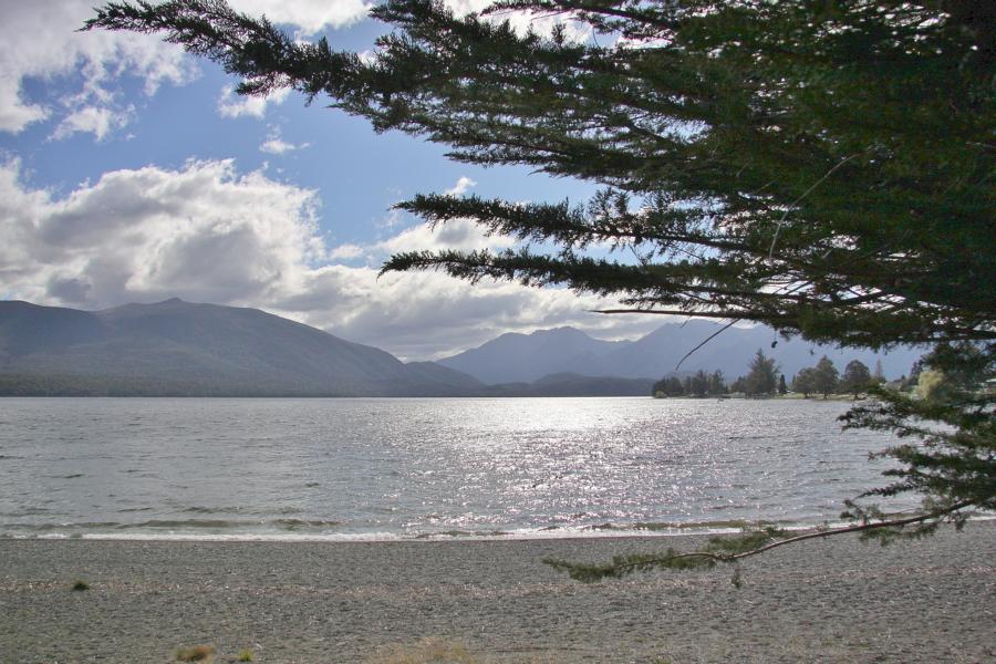 Am Lake Te Anau.