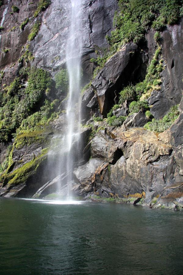 An den Hängen wächst gemäßigter Regenwald. Jeder Regenfall schafft Dutzende vorübergehende Wasserfälle an den umgebenden Steilhängen, von denen einige eine Länge von 1000 Metern erreichen. 