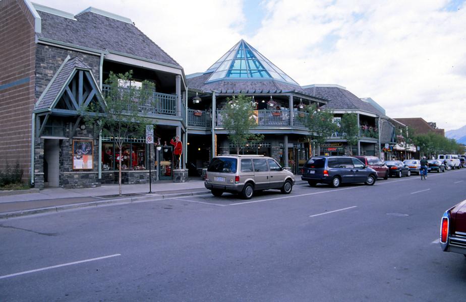 An der Hauptstraße von Jasper befinden sich gemütliche Cafes und schmucke Läden.