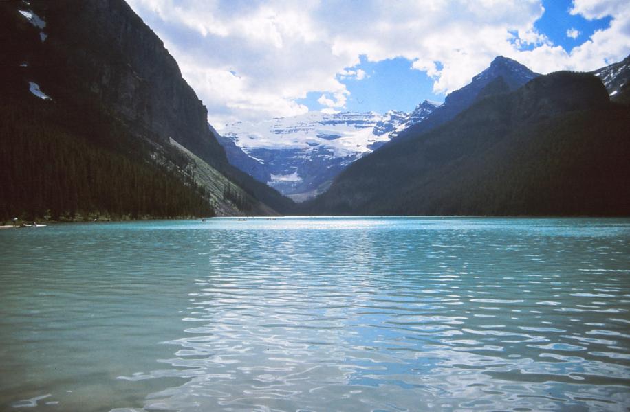 Blick auf den Lake Louise.