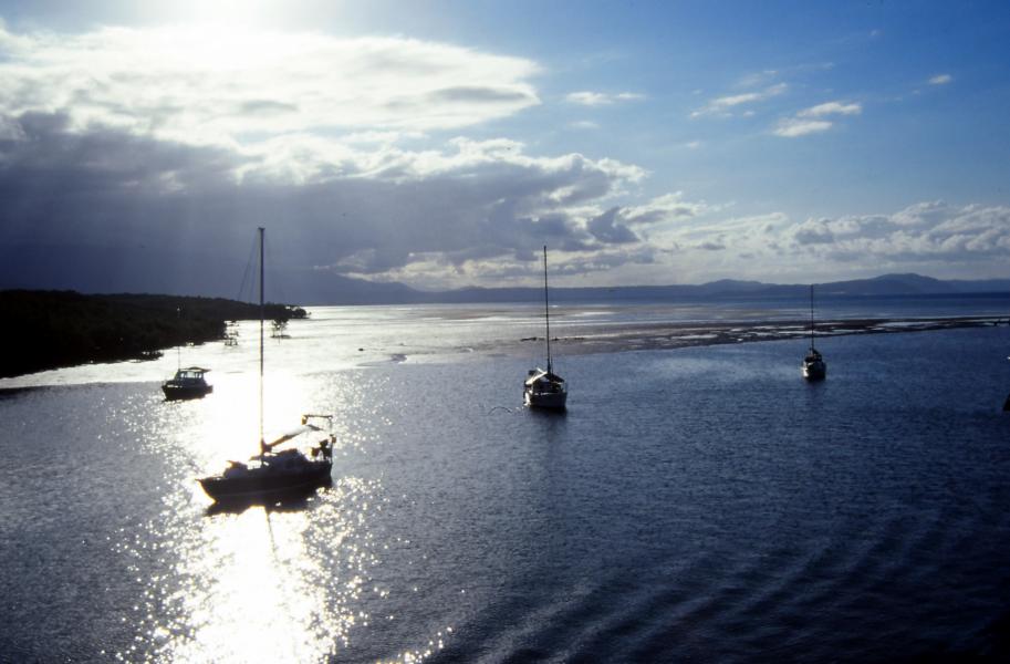 Wieder im Hafen von Port Douglas.