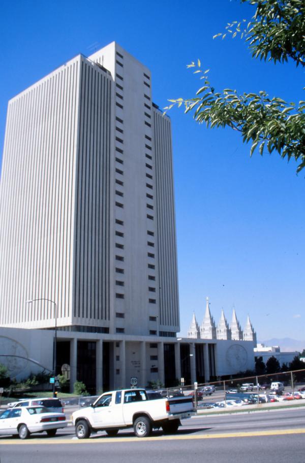 Öffentliches Gebäude in  Salt Lake City.