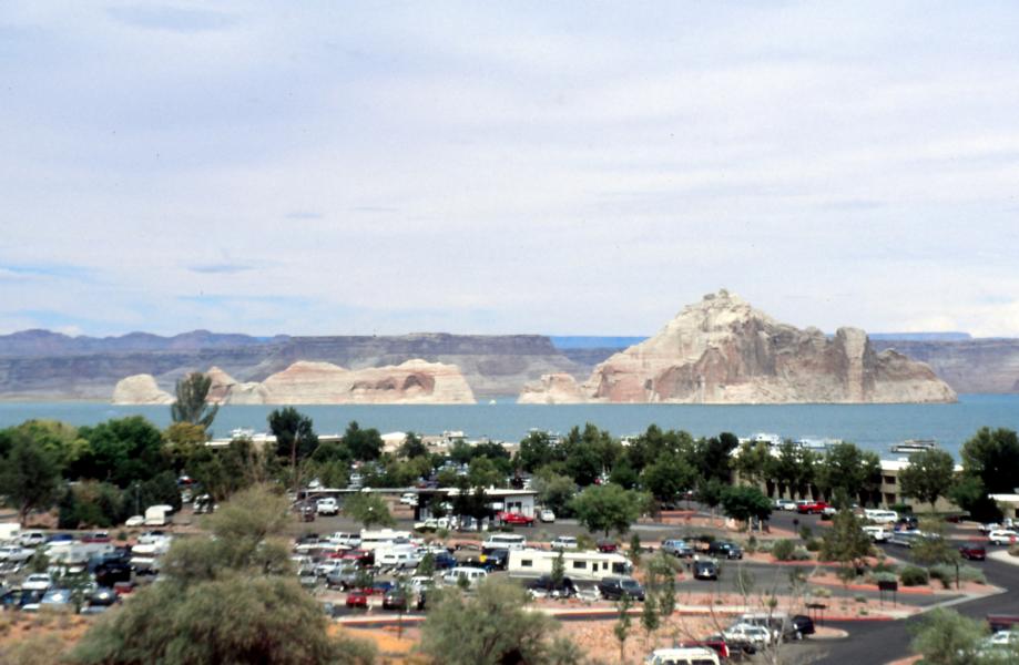 Wahweap Campground am Lake Powell.