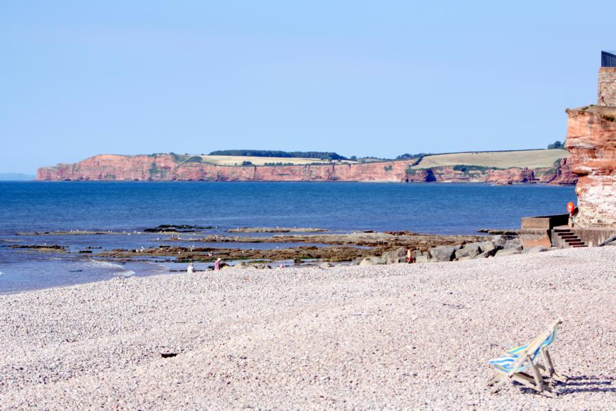 Rote Klippen bei Sidmouth.