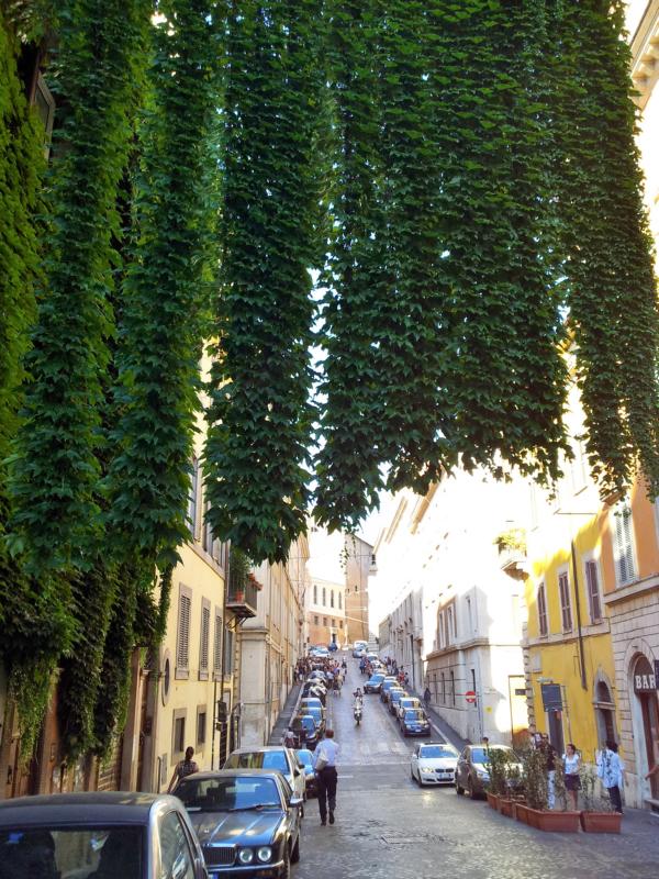 Auf dem Weg zum Piazza del Quirinale.