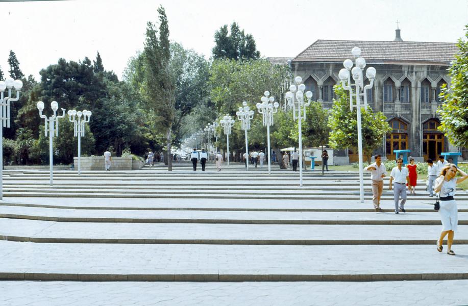 Boulevard von Baku.