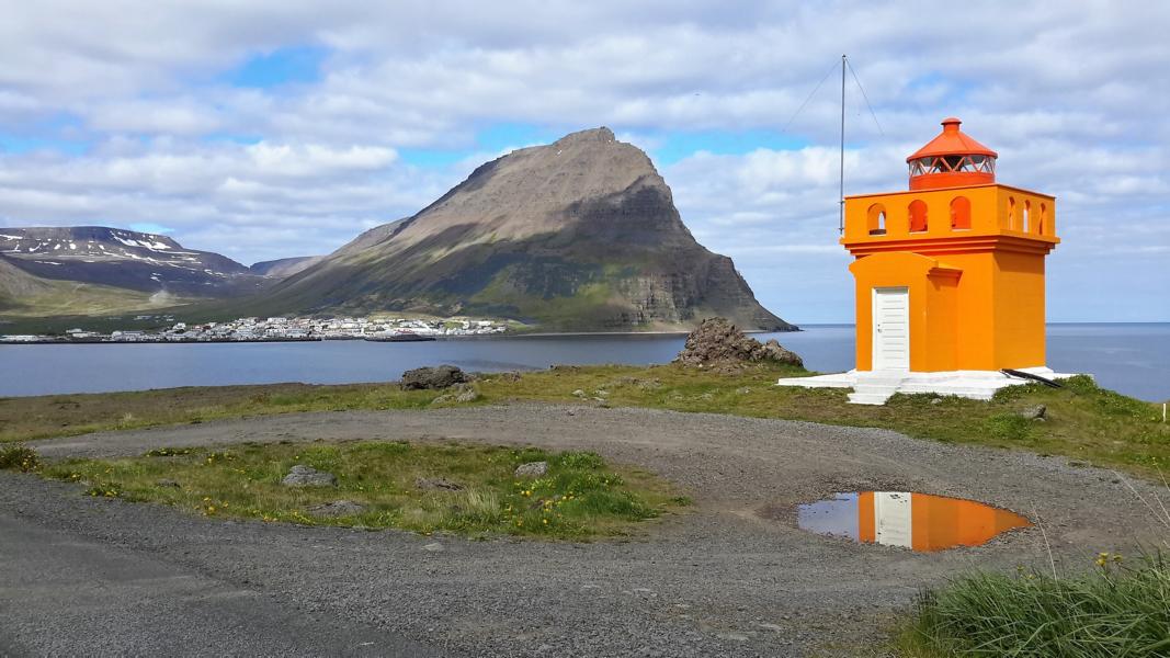 Leuchtturm Óshólaviti 