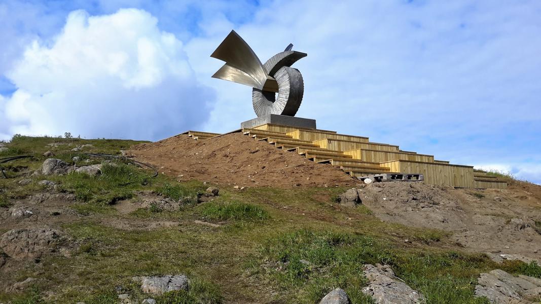 Denkmal in Borgarnes